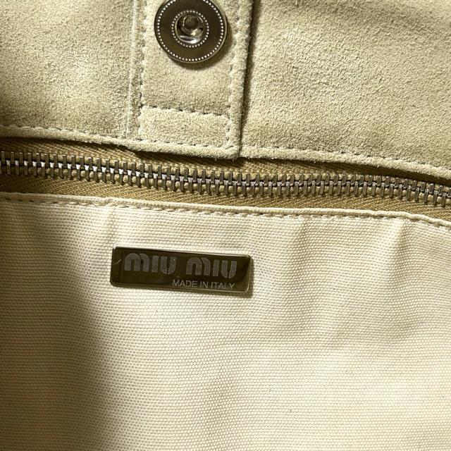 ���i miu miu �~���E�~���E �A�[�J�C�u �L�����o�X �W���K�[�h�D�� �����V�����_�[�o�b�O �V�����_�[�o�b�O �� �u�����h�� 