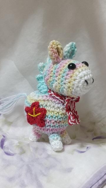 うま編みぐるみ(ユニコーン) < ペット/手芸/園芸 うま編みぐるみ(ユニコーン) < ペット/手芸/園芸の