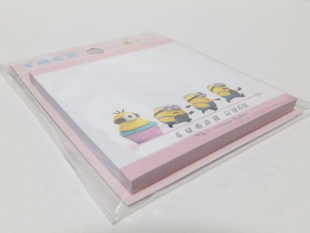 【ミニオンズ】可愛い♪ミニレター.伝言メモ.ショッピングリスト等に 付箋メモ50枚 < アニメ/コミック/キャラクター  【ミニオンズ】可愛い♪ミニレター.伝言メモ.ショッピングリスト等に 付箋メモ50枚 < アニメ/コミック/キャラクターの
