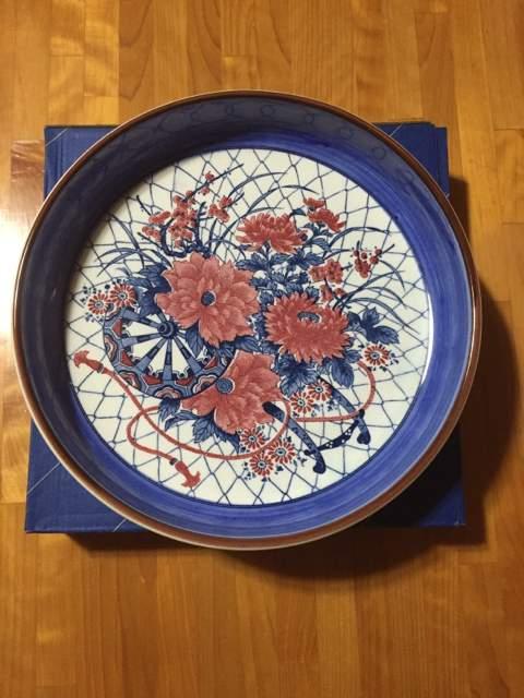 283.新品☆和花柄大盛皿 < インテリア/ライフ  283.新品☆和花柄大盛皿  < インテリア/ライフの