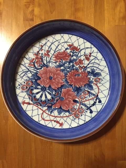 283.新品☆和花柄大盛皿 < インテリア/ライフ  283.新品☆和花柄大盛皿 < インテリア/ライフの