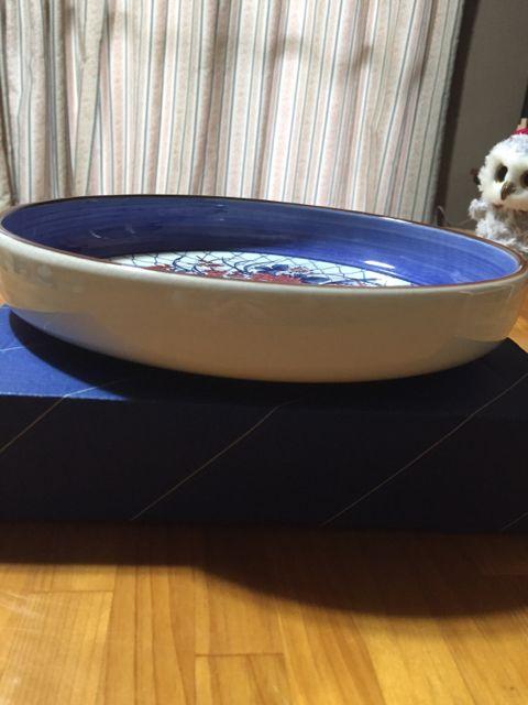 283.新品☆和花柄大盛皿 < インテリア/ライフ  283.新品☆和花柄大盛皿 < インテリア/ライフの