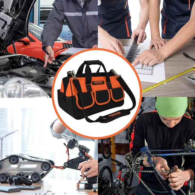 ツールバッグ 工具バッグ 道具袋 工具収納 幅39cm < ペット/手芸/園芸  ツールバッグ 工具バッグ 道具袋 工具収納 幅39cm < ペット/手芸/園芸の