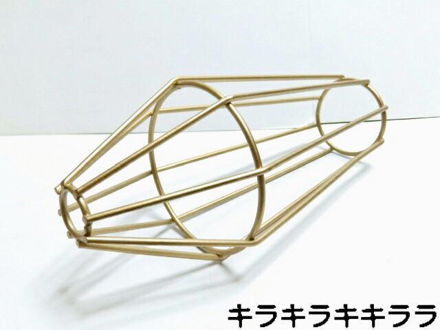 《New》ドライフラワー(造花)等を飾るのに最適★ワイヤー*フラワーベース/フラワースタンド<アンティークゴールド> < インテリア/ライフ 《New》ドライフラワー(造花)等を飾るのに最適★ワイヤー*フラワーベース/フラワースタンド<アンティークゴールド> < インテリア/ライフの