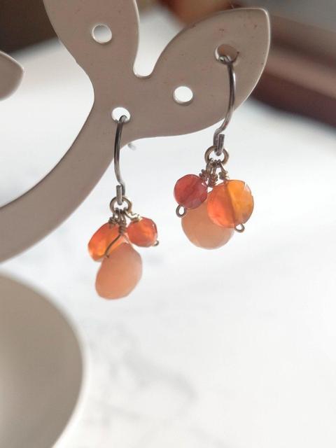 jun.*夕焼け色のピアス*14kgf 16029 < 女性アクセサリー/時計 jun.*夕焼け色のピアス*14kgf 16029 < 女性アクセサリー/時計の