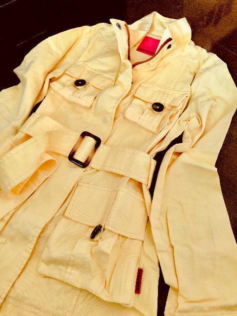 新品〈スタンドカラーコートジャケット〉ANITA ARENBERG/アニタアレンバーグ(イエロー)Mサイズ < 女性ファッション  新品〈スタンドカラーコートジャケット〉ANITA ARENBERG/アニタアレンバーグ(イエロー)Mサイズ < 女性ファッションの