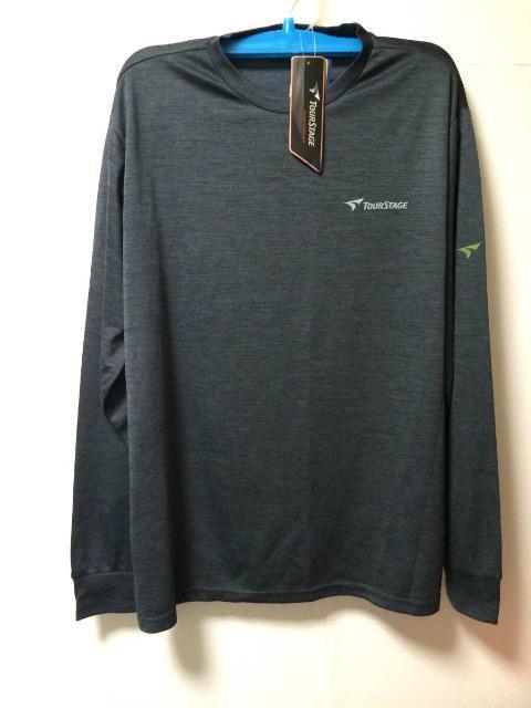 【TOURSTAGE】ツアーステージ『吸水速乾・抗菌防臭消臭長袖カットソー(LL) 』新品タグ付 < レジャー/スポーツ  【TOURSTAGE】ツアーステージ『吸水速乾・抗菌防臭消臭長袖カットソー(LL) 』新品タグ付  < レジャー/スポーツの