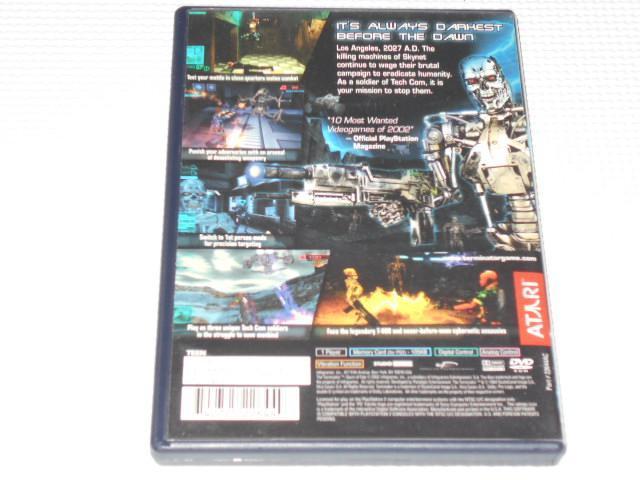 PS2THE TERMINATOR DAWN OF FATE CO kĔ  Q[{/\tg 