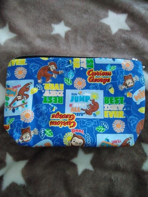 おさるのジョージ ポーチ < キッズ/ベビー おさるのジョージ ポーチ < キッズ/ベビーの