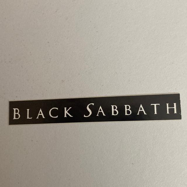 【オジー追悼】80年代当時物 ブラック・サバス /  ロゴステッカー BLACK SABBATH ハードロック オジー・オズボーン < CD/DVD/ビデオ  【オジー追悼】80年代当時物 ブラック・サバス /  ロゴステッカー BLACK SABBATH ハードロック オジー・オズボーン  < CD/DVD/ビデオの