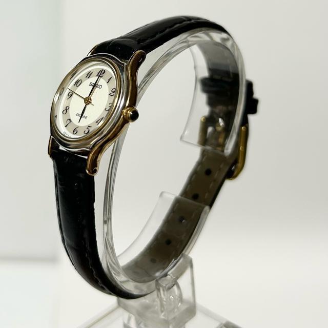 SEIKO セイコー QZ 腕時計 エクセリーヌ ホワイト文字盤 動作確認済み < ブランド SEIKO セイコー QZ 腕時計 エクセリーヌ ホワイト文字盤 動作確認済み < ブランドの