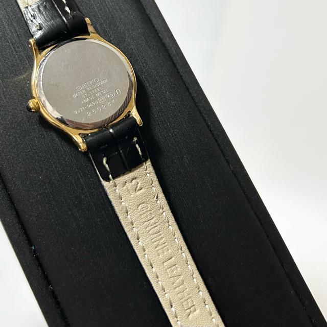 SEIKO セイコー QZ 腕時計 エクセリーヌ ホワイト文字盤 動作確認済み < ブランド SEIKO セイコー QZ 腕時計 エクセリーヌ ホワイト文字盤 動作確認済み < ブランドの