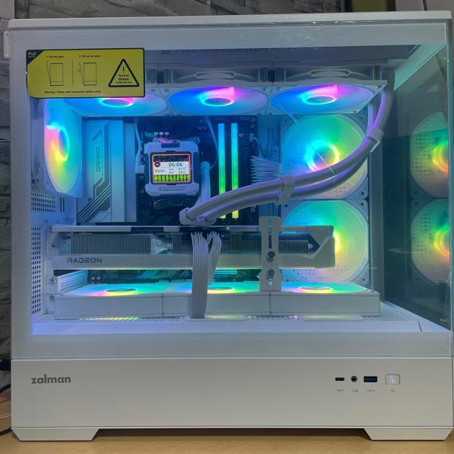 yViQ[~OPCzRyzen7 7800X3D RX9070XT SSD1TB 32GB 850W