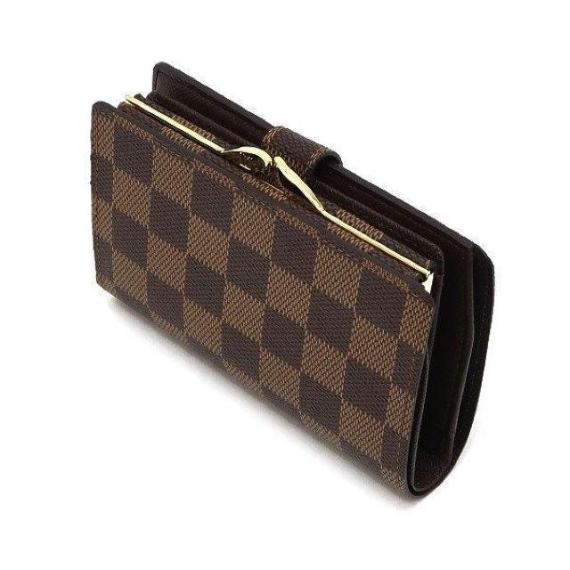 ◆ 本物 新品同様 ◆ LV ルイヴィトン ダミエ がま口財布 ガマ口財布 ポルトモネビエヴィエノワ 保存袋 箱 N61664 < ブランド ◆ 本物 新品同様 ◆ LV ルイヴィトン ダミエ がま口財布 ガマ口財布 ポルトモネビエヴィエノワ 保存袋 箱 N61664 < ブランドの