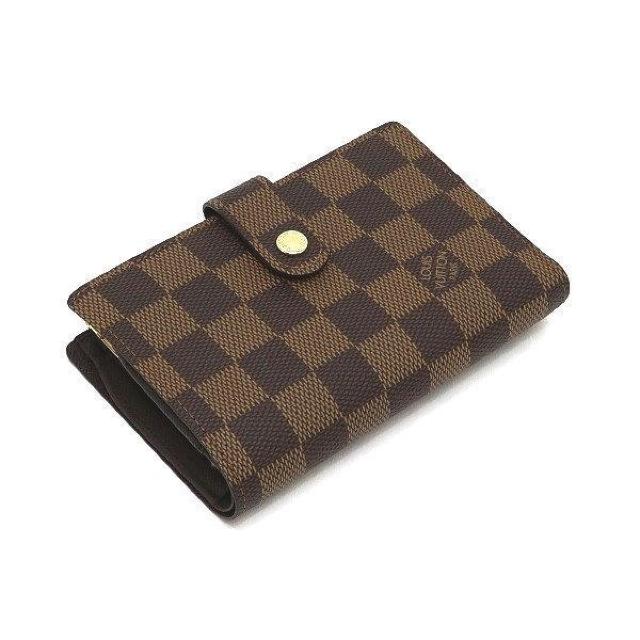 ◆ 本物 新品同様 ◆ LV ルイヴィトン ダミエ がま口財布 ガマ口財布 ポルトモネビエヴィエノワ 保存袋 箱 N61664 < ブランド ◆ 本物 新品同様 ◆ LV ルイヴィトン ダミエ がま口財布 ガマ口財布 ポルトモネビエヴィエノワ 保存袋 箱 N61664 < ブランドの