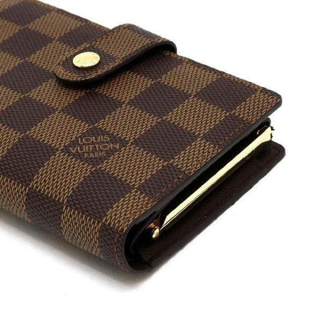 ◆ 本物 新品同様 ◆ LV ルイヴィトン ダミエ がま口財布 ガマ口財布 ポルトモネビエヴィエノワ 保存袋 箱 N61664 < ブランド ◆ 本物 新品同様 ◆ LV ルイヴィトン ダミエ がま口財布 ガマ口財布 ポルトモネビエヴィエノワ 保存袋 箱 N61664 < ブランドの
