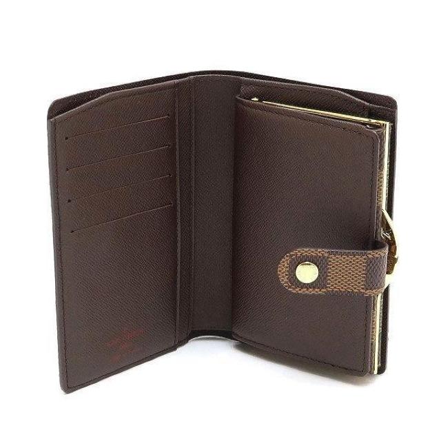 ◆ 本物 新品同様 ◆ LV ルイヴィトン ダミエ がま口財布 ガマ口財布 ポルトモネビエヴィエノワ 保存袋 箱 N61664 < ブランド ◆ 本物 新品同様 ◆ LV ルイヴィトン ダミエ がま口財布 ガマ口財布 ポルトモネビエヴィエノワ 保存袋 箱 N61664 < ブランドの