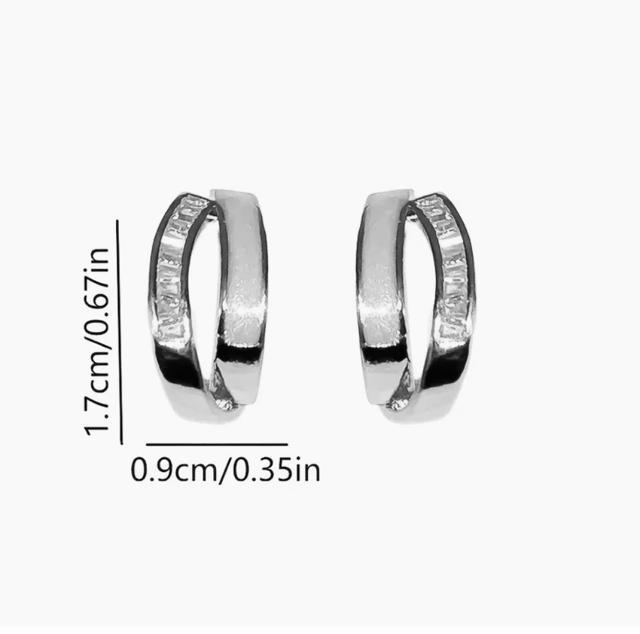 ���f�B�[�X�s�A�X�@�J���[�F�z���C�g�ƃS�[���h��zirconia�W���R�j�A ���t����2���C���@�f�U�C���@�s�A�X�@�W���R��18KGP �� �����A�N�Z�T���[/���v�� 