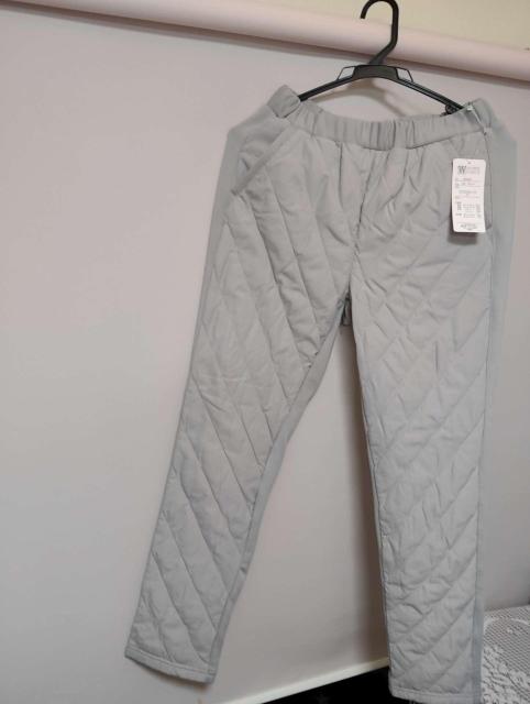 新品 未使用 ダブルウォーム ダウンパンツ 裏シャギーplus 防寒 グレー Mサイズ < 女性ファッション 新品 未使用 ダブルウォーム ダウンパンツ 裏シャギーplus 防寒 グレー Mサイズ < 女性ファッションの