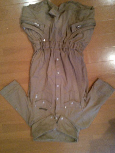 ★BACKS★超カワ★刺繍ロゴ入オールインワン★BE★加工入り < ブランド  ★BACKS★超カワ★刺繍ロゴ入オールインワン★BE★加工入り  < ブランドの