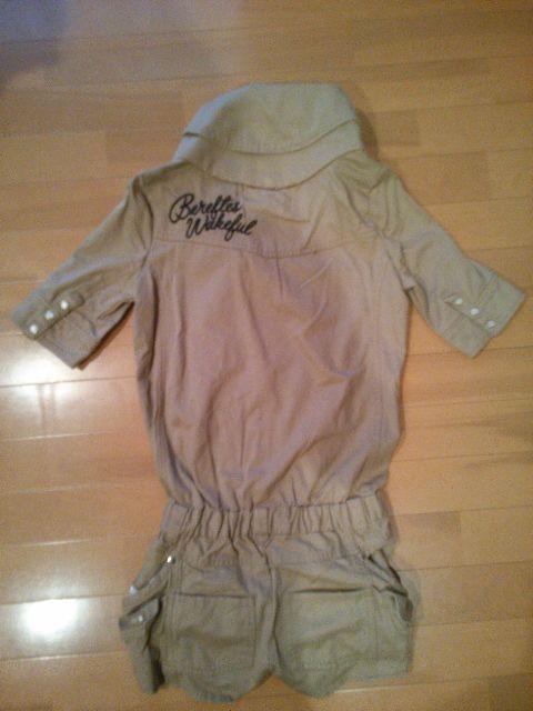 ★BACKS★超カワ★刺繍ロゴ入オールインワン★BE★加工入り < ブランド  ★BACKS★超カワ★刺繍ロゴ入オールインワン★BE★加工入り < ブランドの