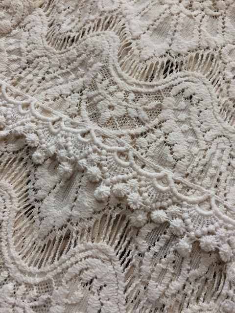 【美品】セレクト◆高級レース編◆スカラップロングカーディ < 女性ファッション  【美品】セレクト◆高級レース編◆スカラップロングカーディ < 女性ファッションの