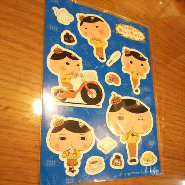 おしりたんてい☆ステッカー☆シール☆新品未開封☆非売品 < アニメ/コミック/キャラクター  おしりたんてい☆ステッカー☆シール☆新品未開封☆非売品  < アニメ/コミック/キャラクターの