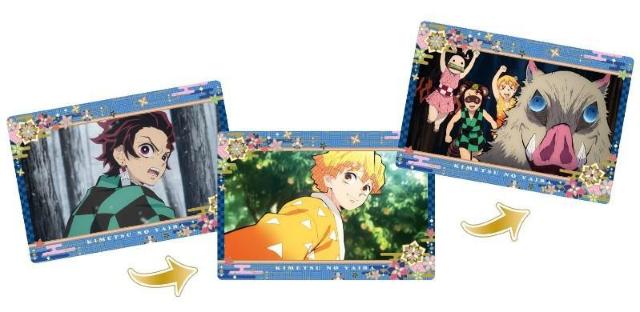 03鬼滅の刃*名場面回顧カード3*無限列車*炭治郎・善逸・伊之助 < アニメ/コミック/キャラクター  03鬼滅の刃*名場面回顧カード3*無限列車*炭治郎・善逸・伊之助 < アニメ/コミック/キャラクターの