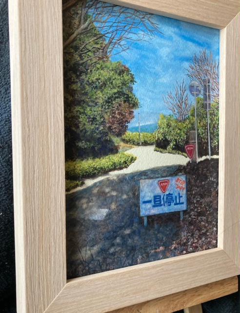 絵画 水彩画 ガッシュ水彩・透明水彩『光と陰(STOP JAP!)』 新品・真作保証 原画 < ホビー 絵画 水彩画 ガッシュ水彩・透明水彩『光と陰(STOP JAP!)』 新品・真作保証 原画 < ホビーの