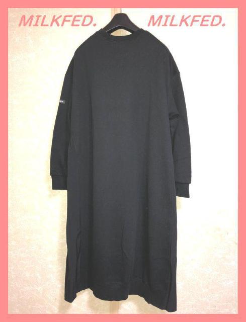 ☆ミルクフェド☆美品♪完売サイドプリーツロングスウェットワンピース☆ < ブランド  ☆ミルクフェド☆美品♪完売サイドプリーツロングスウェットワンピース☆ < ブランドの