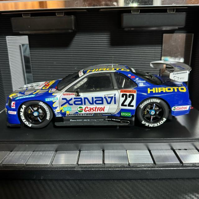 Wi I[gA[g 1/18 XANAVI HIROTO GTR (R34)  zr[ 
