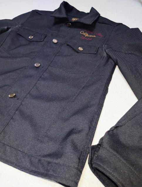 美品★MR.OLIVE★トラッカージャケット★シーズンレス★ミリタリージャケット★バイカー★黒★Gジャン★可愛い★レア物★送料無料 < 女性ファッション 美品★MR.OLIVE★トラッカージャケット★シーズンレス★ミリタリージャケット★バイカー★黒★Gジャン★可愛い★レア物★送料無料 < 女性ファッションの