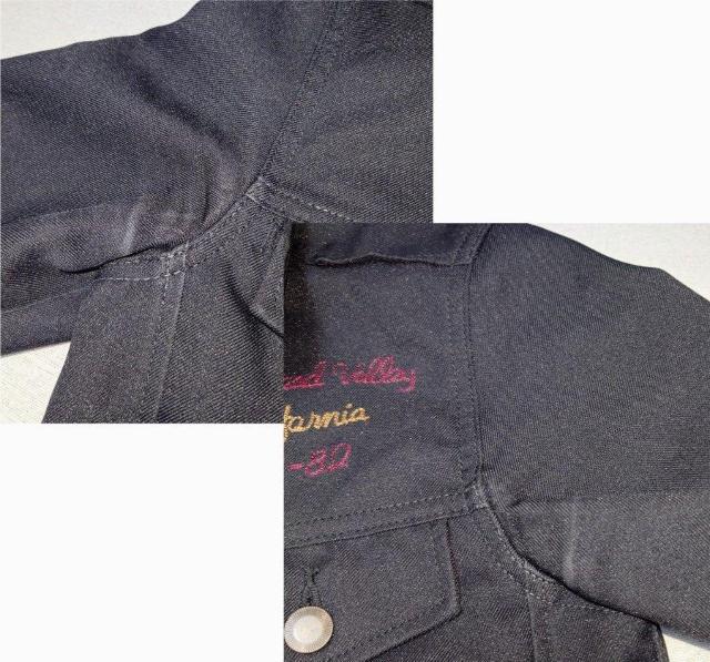 美品★MR.OLIVE★トラッカージャケット★シーズンレス★ミリタリージャケット★バイカー★黒★Gジャン★可愛い★レア物★送料無料 < 女性ファッション 美品★MR.OLIVE★トラッカージャケット★シーズンレス★ミリタリージャケット★バイカー★黒★Gジャン★可愛い★レア物★送料無料 < 女性ファッションの