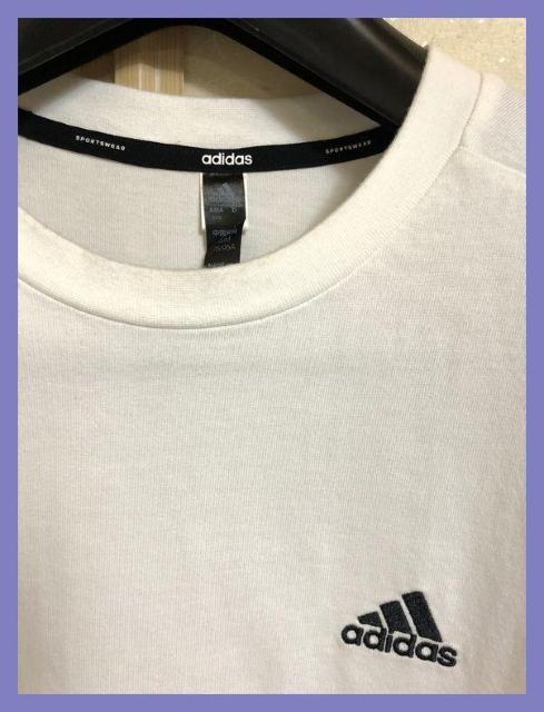 ☆アディダス☆美品♪完売バックラインロゴオーバーサイズロンTM☆ < ブランド  ☆アディダス☆美品♪完売バックラインロゴオーバーサイズロンTM☆ < ブランドの