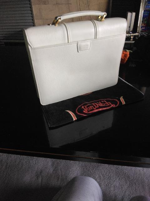 フィッチェ本革白セカンドバック < 男性ファッション フィッチェ本革白セカンドバック < 男性ファッションの