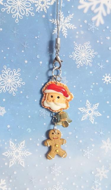 ハンドメイド♪クリスマスチャーム★ストラップ・クッキー★D < ペット/手芸/園芸 ハンドメイド♪クリスマスチャーム★ストラップ・クッキー★D < ペット/手芸/園芸の