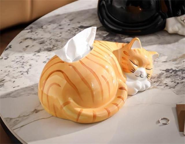 可愛い猫デザイン ティッシュボックス リビング置物 ティッシュ収納ケース < インテリア/ライフ 可愛い猫デザイン ティッシュボックス リビング置物 ティッシュ収納ケース < インテリア/ライフの