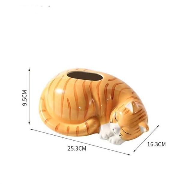 可愛い猫デザイン ティッシュボックス リビング置物 ティッシュ収納ケース < インテリア/ライフ 可愛い猫デザイン ティッシュボックス リビング置物 ティッシュ収納ケース < インテリア/ライフの