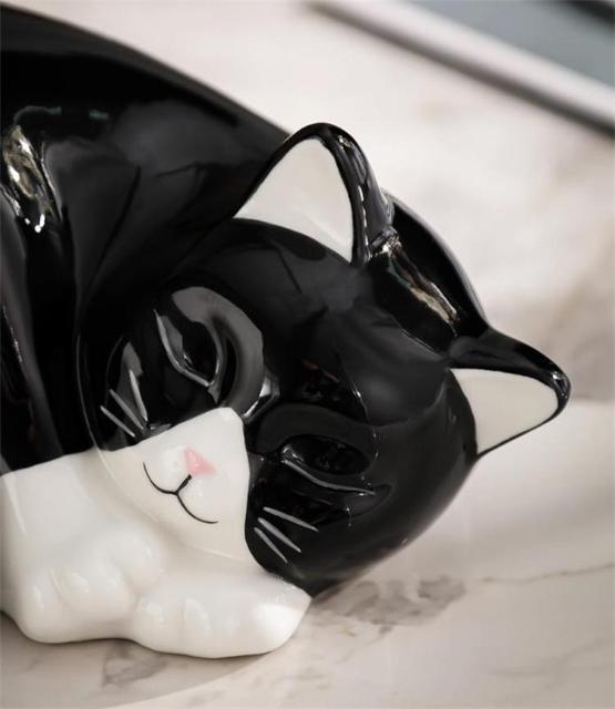 可愛い猫デザイン ティッシュボックス リビング置物 ティッシュ収納ケース < インテリア/ライフ 可愛い猫デザイン ティッシュボックス リビング置物 ティッシュ収納ケース < インテリア/ライフの