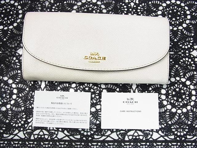 500�~�X�^�����K�i �V�i���l�i�����󂠂�j�R�[�` COACH�@ �����z�^�z���C�g�n�@F54009 �� �u�����h�� 