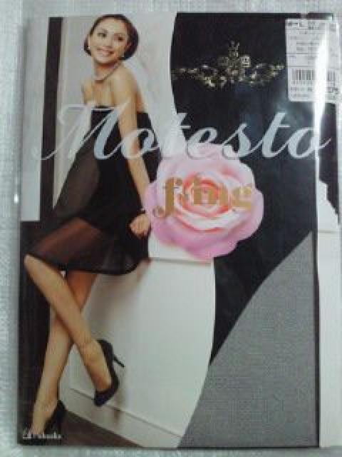 蛯原友里 福助 fing Motesto リボン クラウン パンスト タイツ ブラック < 女性ファッション  蛯原友里 福助 fing Motesto リボン クラウン パンスト タイツ ブラック  < 女性ファッションの