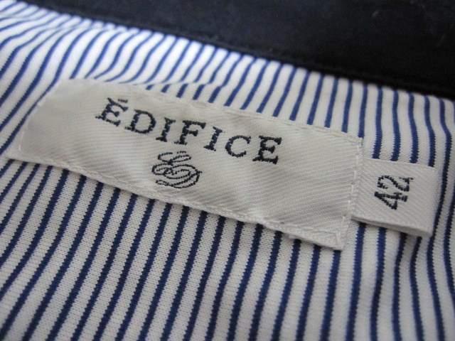 □EDIFICE/エディフィス 7分袖 シャツ/メンズ・42 < ブランド  □EDIFICE/エディフィス 7分袖 シャツ/メンズ・42 < ブランドの