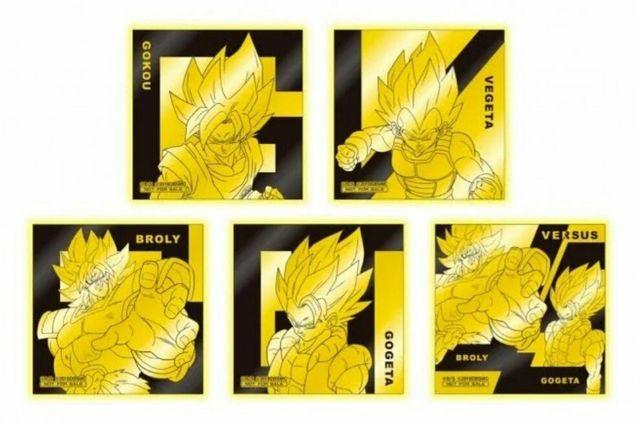 ナムコ限定 映画 ドラゴンボール超 金ピカ! ステッカー 全5種セット フルコンプ < アニメ/コミック/キャラクター  ナムコ限定 映画 ドラゴンボール超 金ピカ! ステッカー 全5種セット フルコンプ < アニメ/コミック/キャラクターの