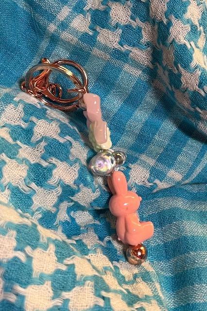 くまさん うさぎさん キーホルダー マカロン < 女性ファッション  くまさん うさぎさん キーホルダー マカロン < 女性ファッションの