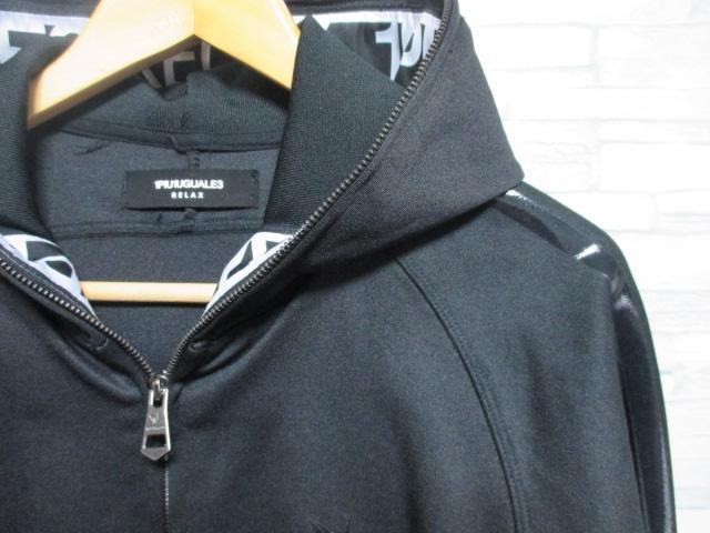 ☆1PIU1UGUALE3 RELAX ウノピュウノウグァーレトレリラックス ロゴ テープ パーカー/M < 男性ファッション ☆1PIU1UGUALE3 RELAX ウノピュウノウグァーレトレリラックス ロゴ テープ パーカー/M < 男性ファッションの