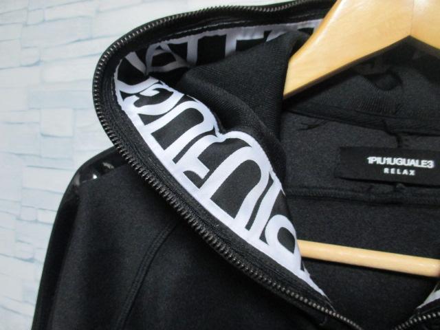 ☆1PIU1UGUALE3 RELAX ウノピュウノウグァーレトレリラックス ロゴ テープ パーカー/M < 男性ファッション ☆1PIU1UGUALE3 RELAX ウノピュウノウグァーレトレリラックス ロゴ テープ パーカー/M < 男性ファッションの