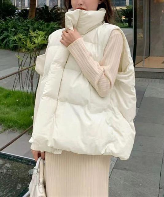 送料無料 新品 エコダウンベストレディース暖か中綿ベスト < 女性ファッション  送料無料 新品 エコダウンベストレディース暖か中綿ベスト < 女性ファッションの