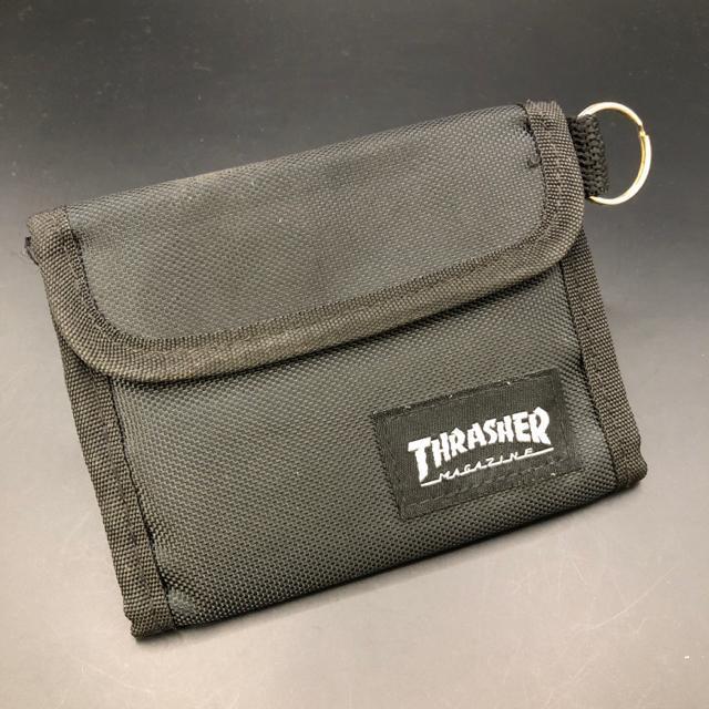 即決 THRASHER スラッシャー 折り財布 ブラック < ブランド  即決 THRASHER スラッシャー 折り財布 ブラック  < ブランドの