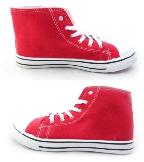 1円~CQ966新品AAAミッドカットスニーカー25aRED♂ < 男性ファッション  1円~CQ966新品AAAミッドカットスニーカー25aRED♂ < 男性ファッションの