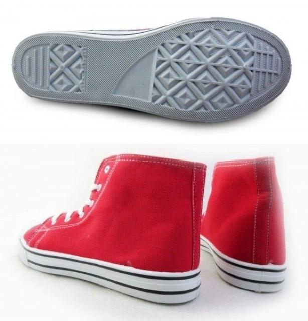 1円~CQ966新品AAAミッドカットスニーカー25aRED♂ < 男性ファッション  1円~CQ966新品AAAミッドカットスニーカー25aRED♂ < 男性ファッションの